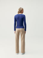T-Shirt Balasana - Next Blue - Femme