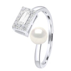 Bagues Joaillerie Perle Bouton 5-6 Mm - Plusieurs Coloris - Argent 925 - Milano