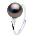 Bague Joaillerie Perle De Tahiti Ronde 8-9 Mm - Argent 925 - Katango