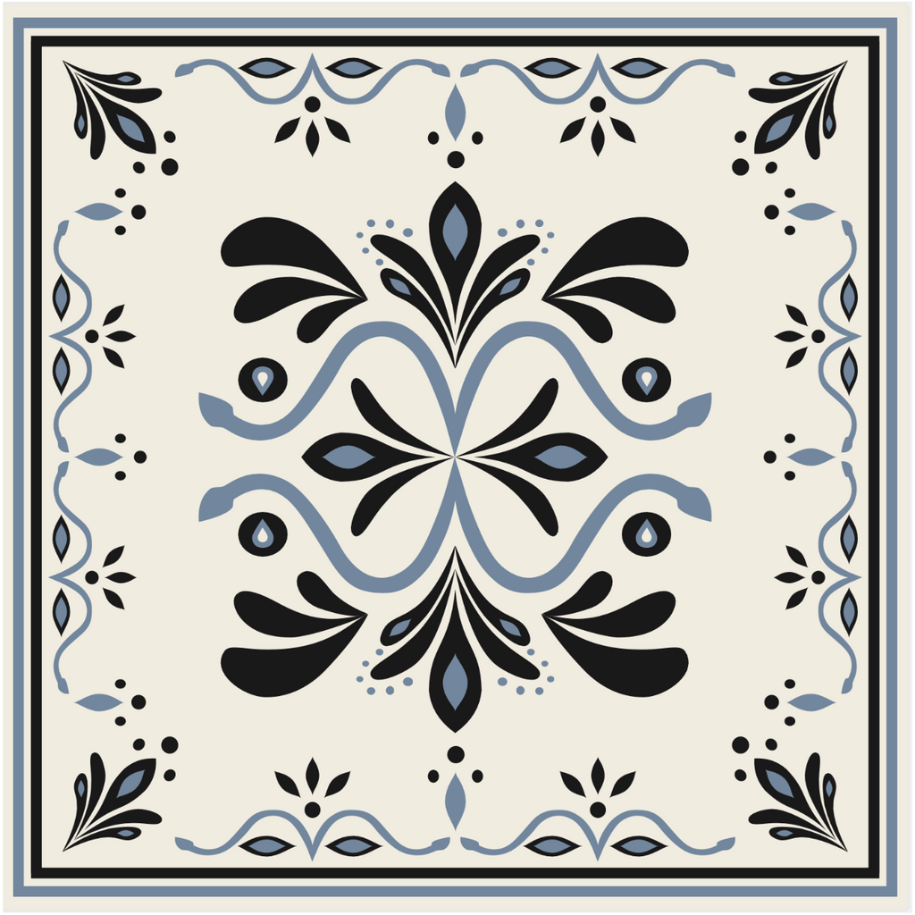 Bandana Imprime Baroque - White