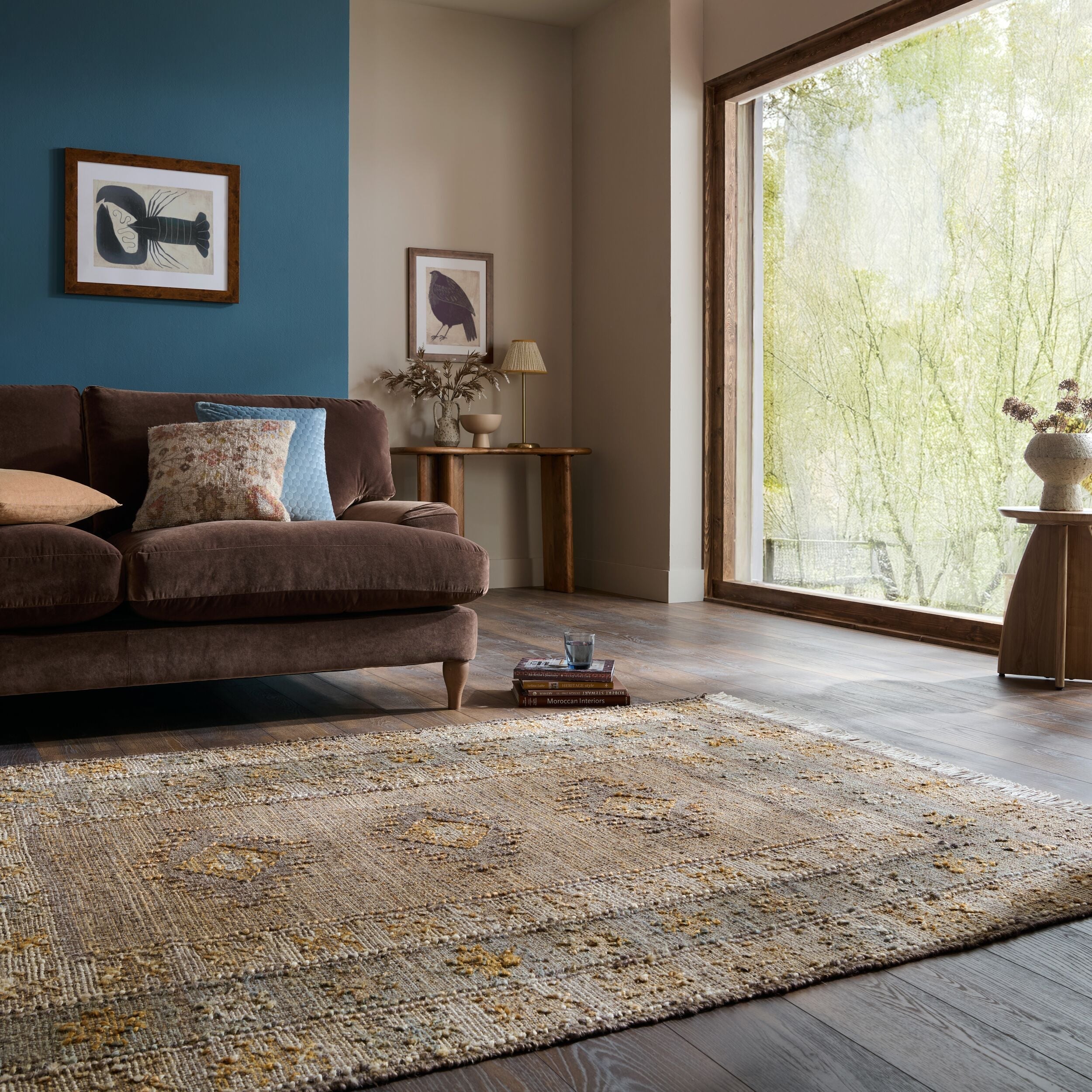 Avena Vintage - Tapis En Jute Et Laine