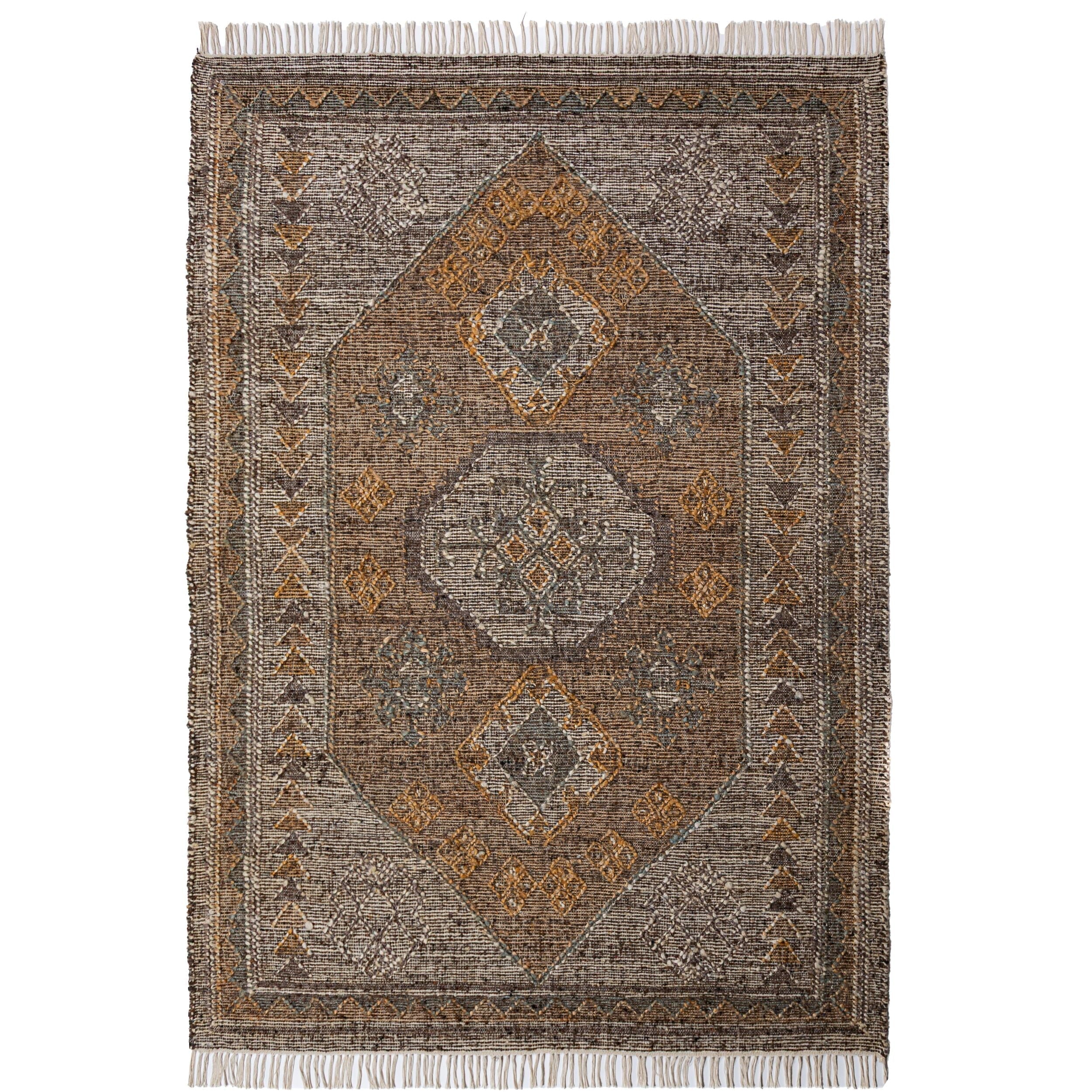 Marria Vintage - Tapis En Jute Et Laine