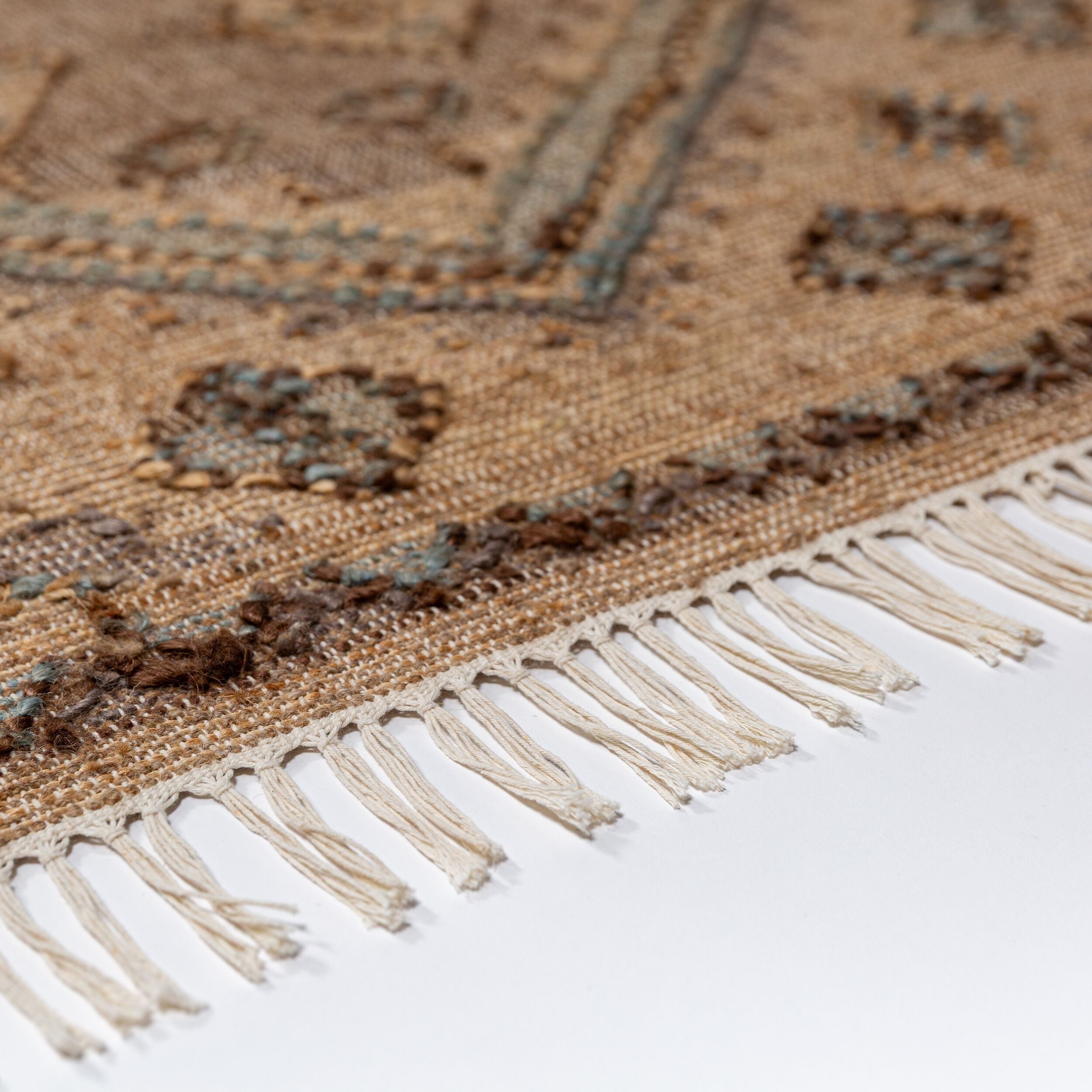 Orin Vintage - Tapis En Jute Et Laine
