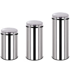Poubelle de cuisine automatique 30L ARTIC en acier Inox avec seau - REDDECO.com