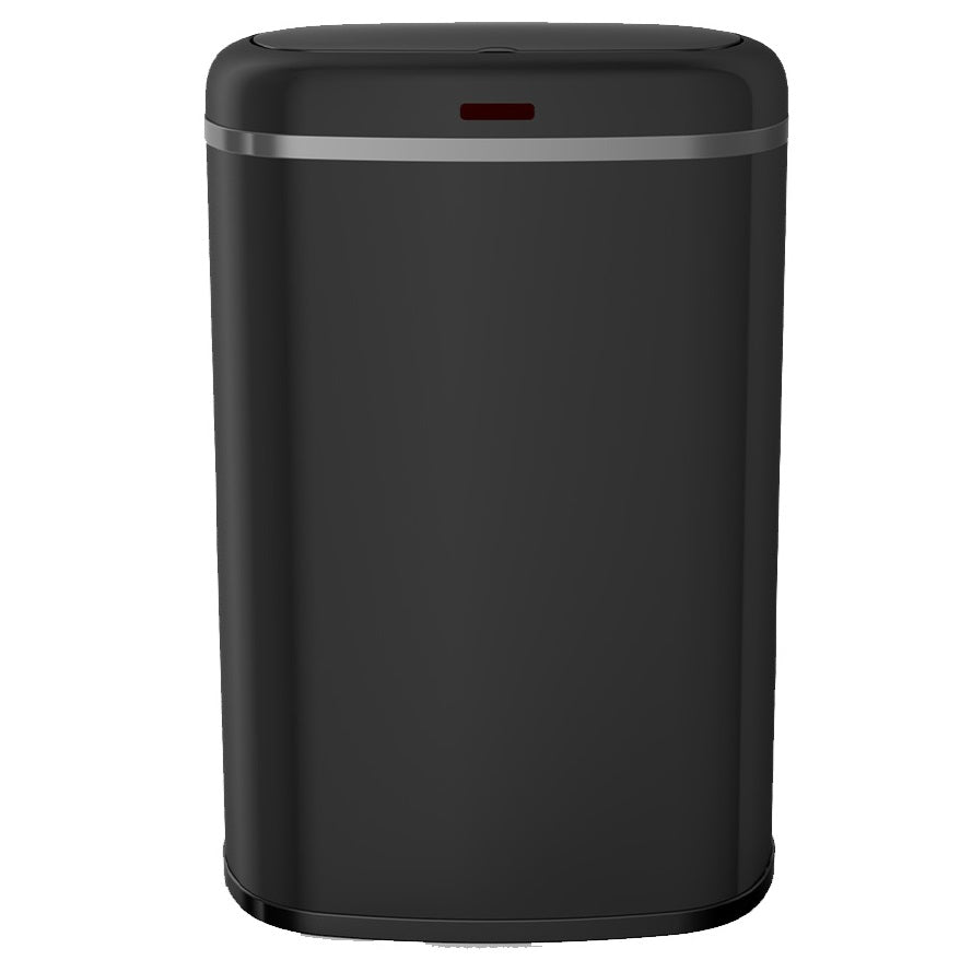Poubelle Automatique Inox Logan - 58L - Noir