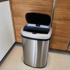 Poubelle Automatique Inox Majestic - 58L - Silver