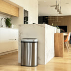 Poubelle Automatique Inox Majestic - 58L - Silver