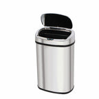 Poubelle de cuisine automatique 68L MAJESTIC grande capacité en acier INOX avec cerclage - REDDECO.com