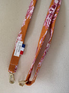 Bandoulière De Téléphone - Jouy De Fruits Orange