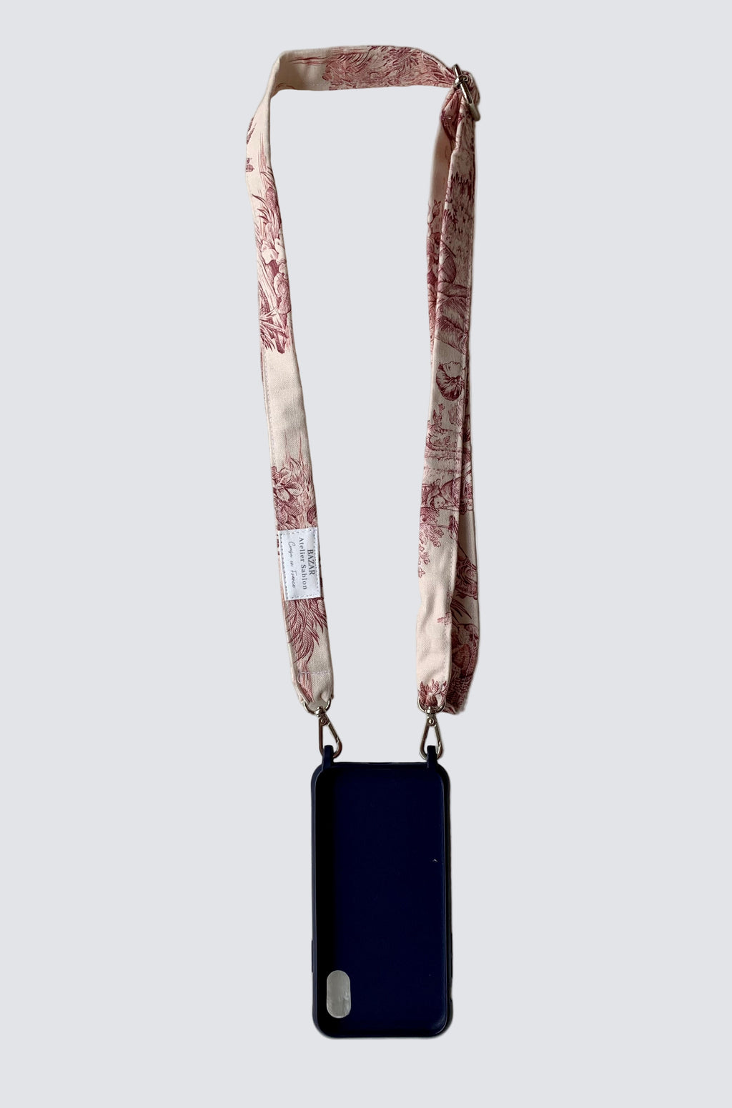 Bandoulière De Téléphone - Jouy De Fruits - Rouge
