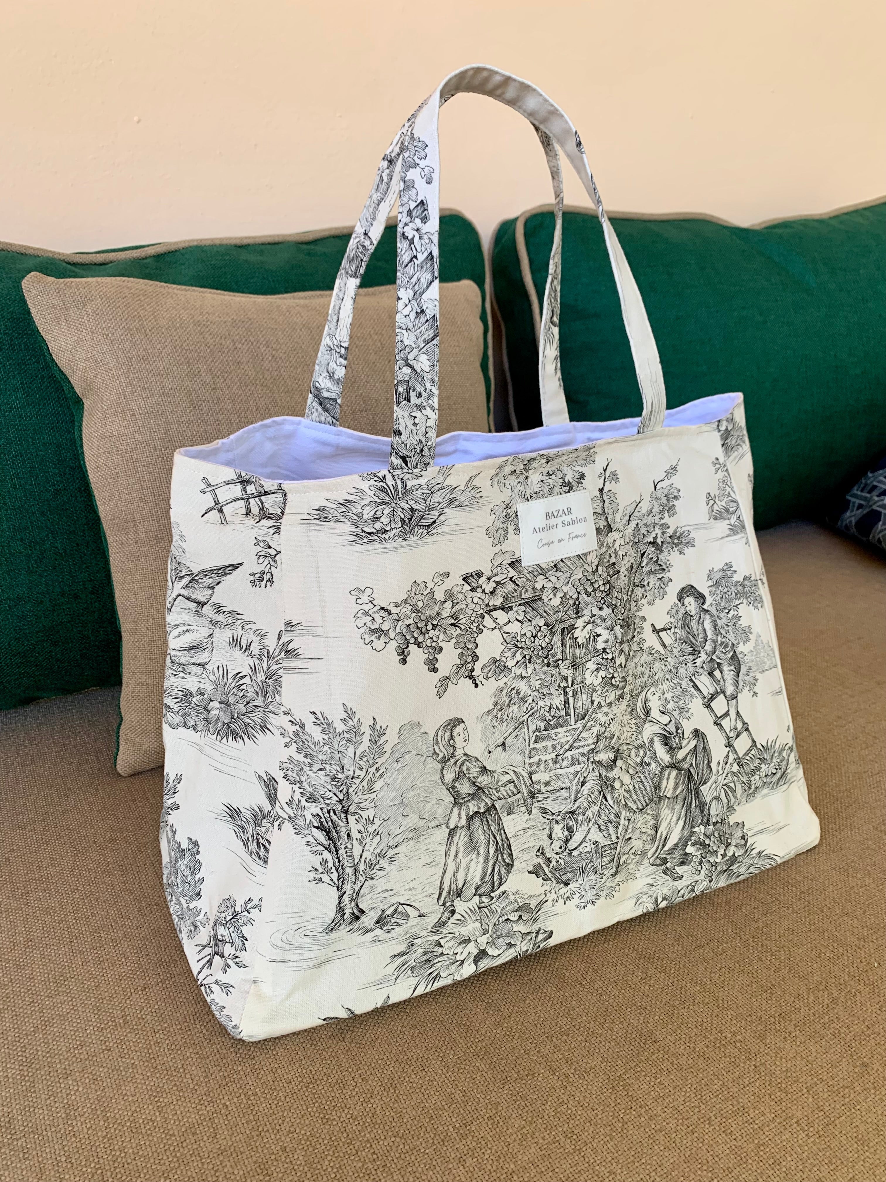 Cabas - Jouy De Fruits - Noir