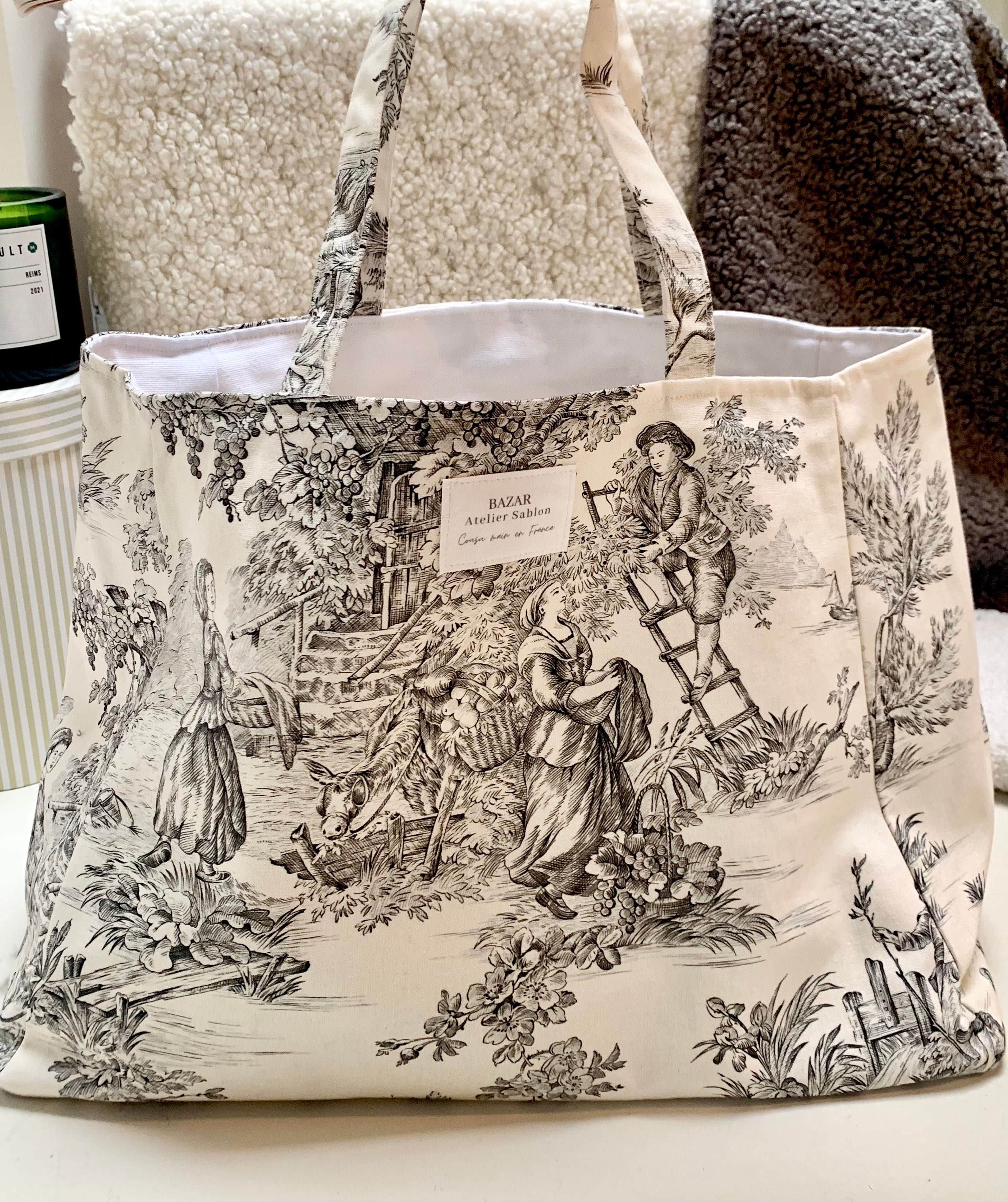 Cabas - Jouy De Fruits - Noir