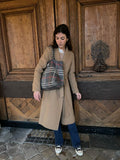 Cabas - Tartan Pion - Noir