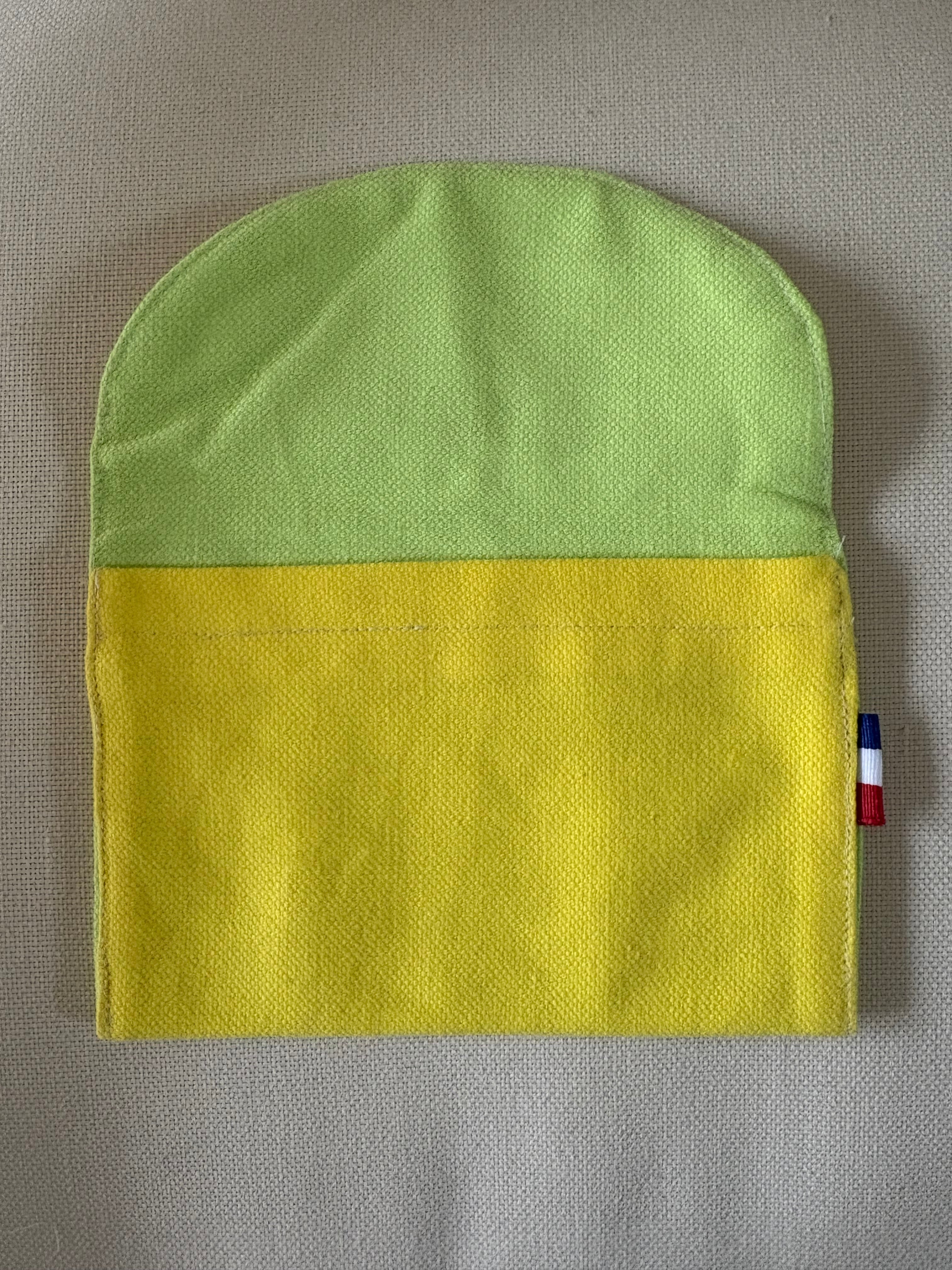 Pochette Enveloppe - Vice-Versa Jaune