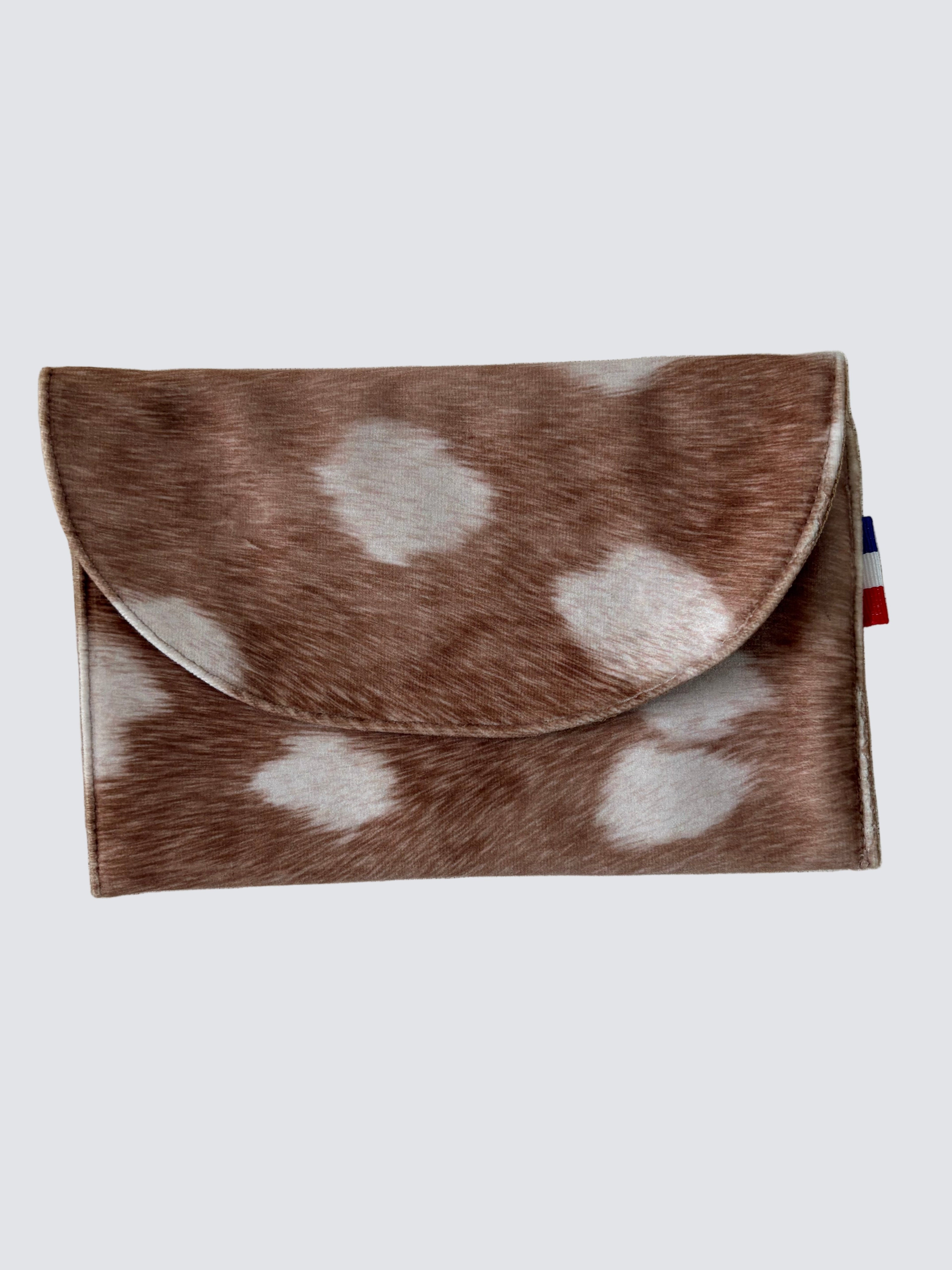 Pochette Enveloppe - Pile Poil Cerf