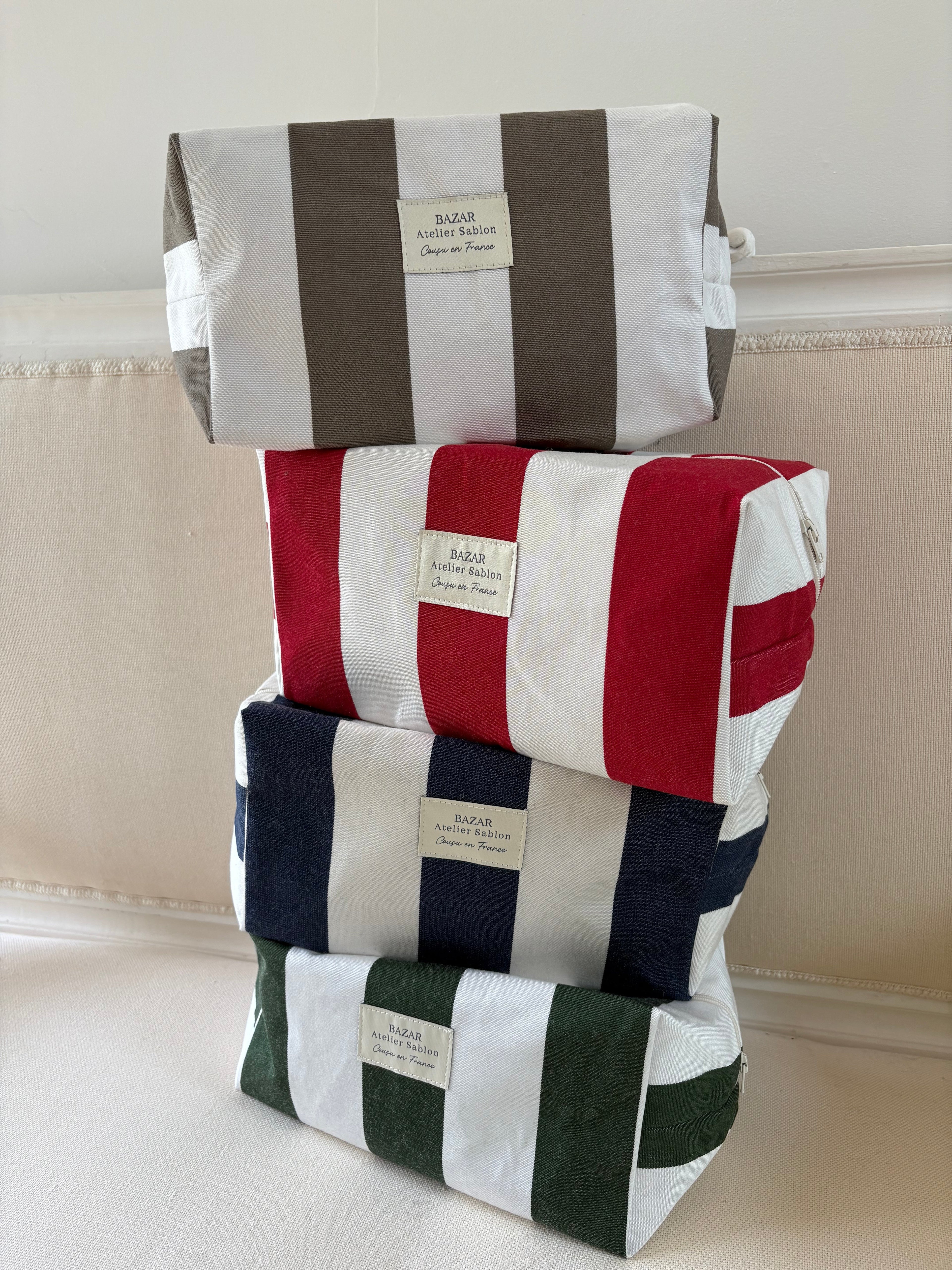 Trousse De Toilette Xxl - Côté Ouest - Taupe