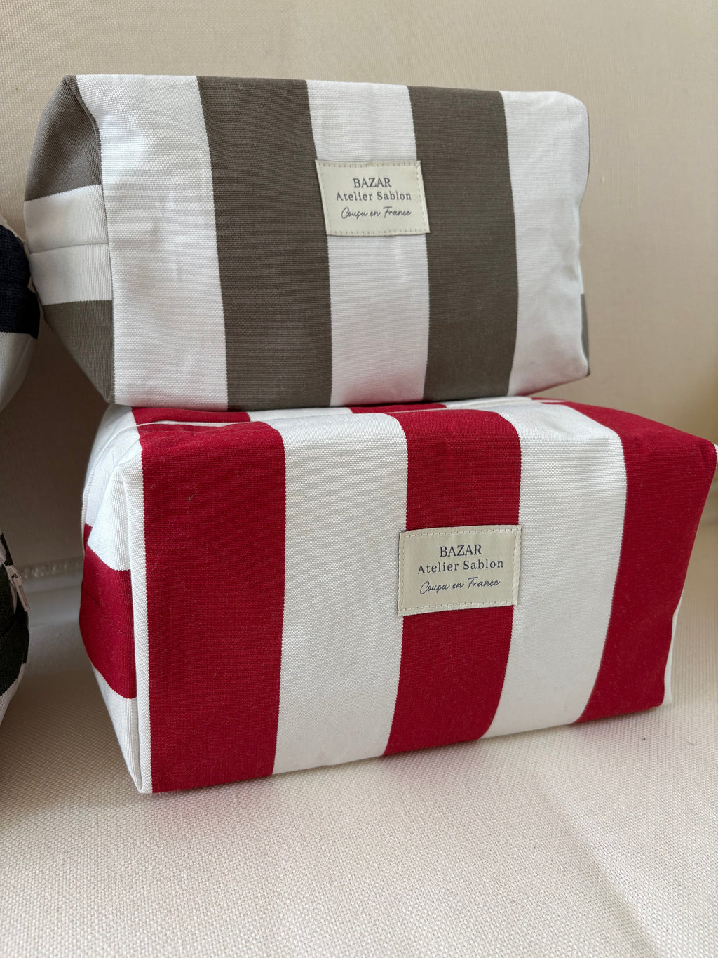 Trousse De Toilette Xxl - Côté Ouest - Taupe