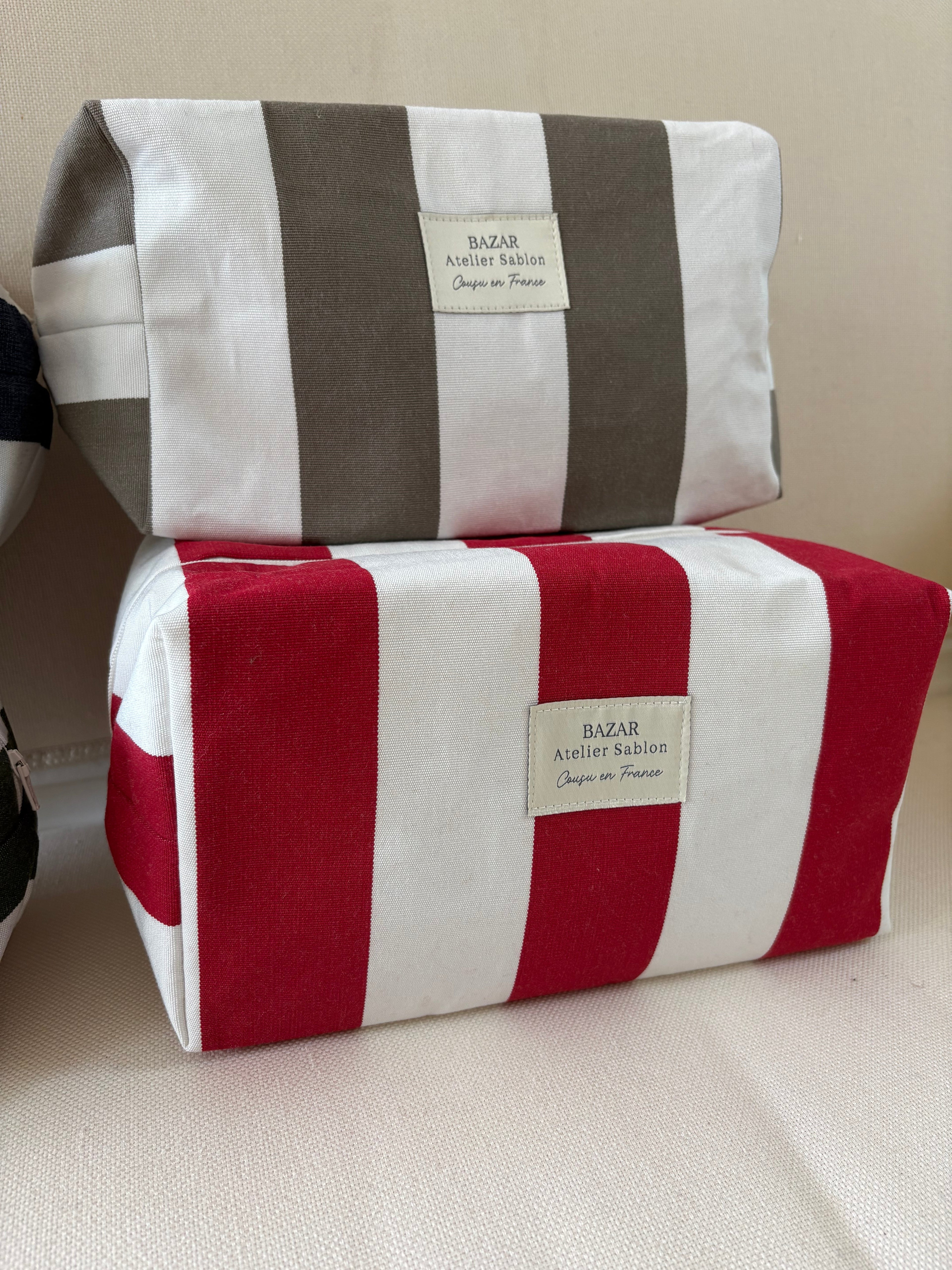 Trousse De Toilette Xxl - Côté Ouest - Taupe