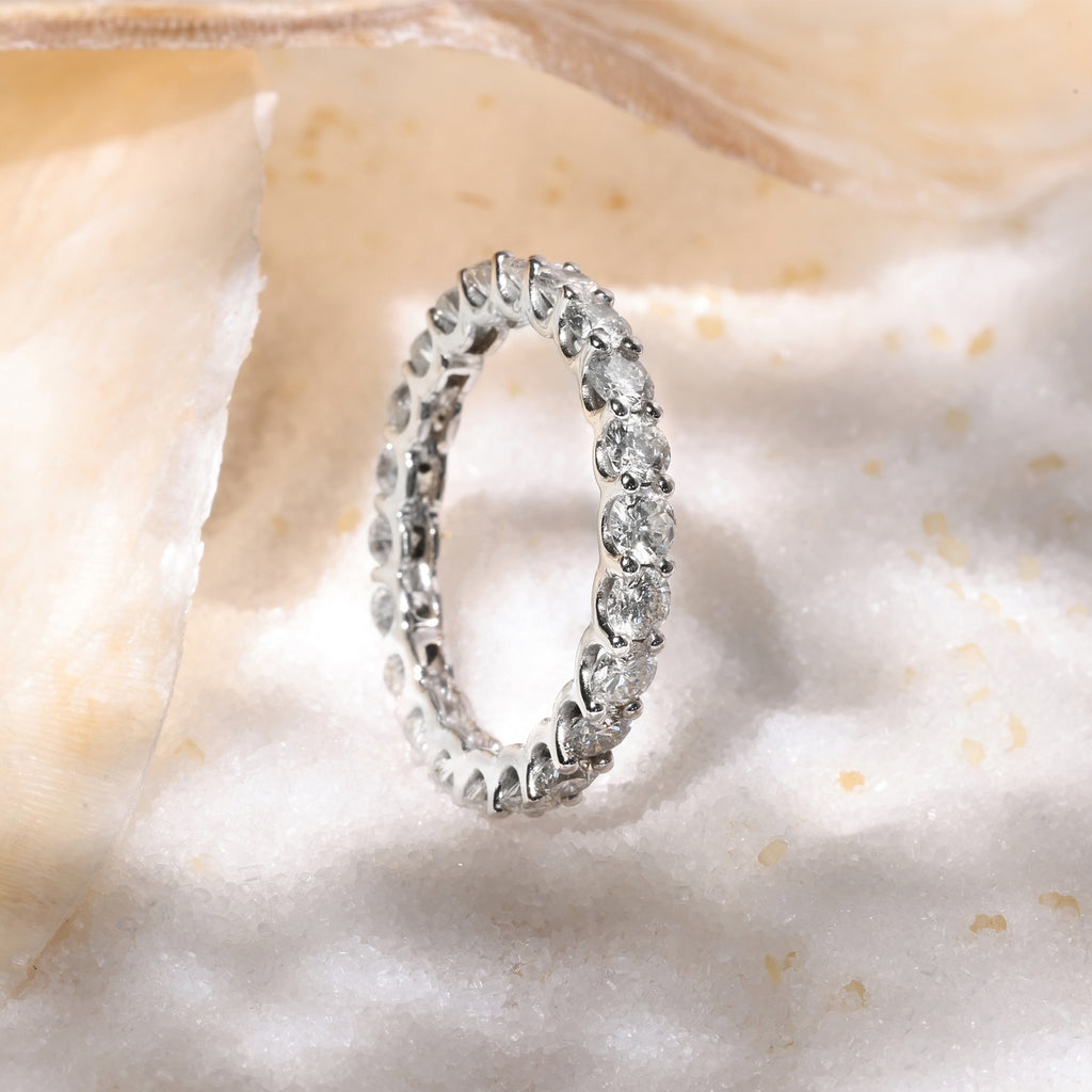 Bague "Mon Tour Complet 2Ct"  Diamant 2Cts/22  - Or Blanc