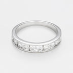 Bague "Alliance Rail 0,75Ct" Diamants 0,75Ct/10 - Or Blanc