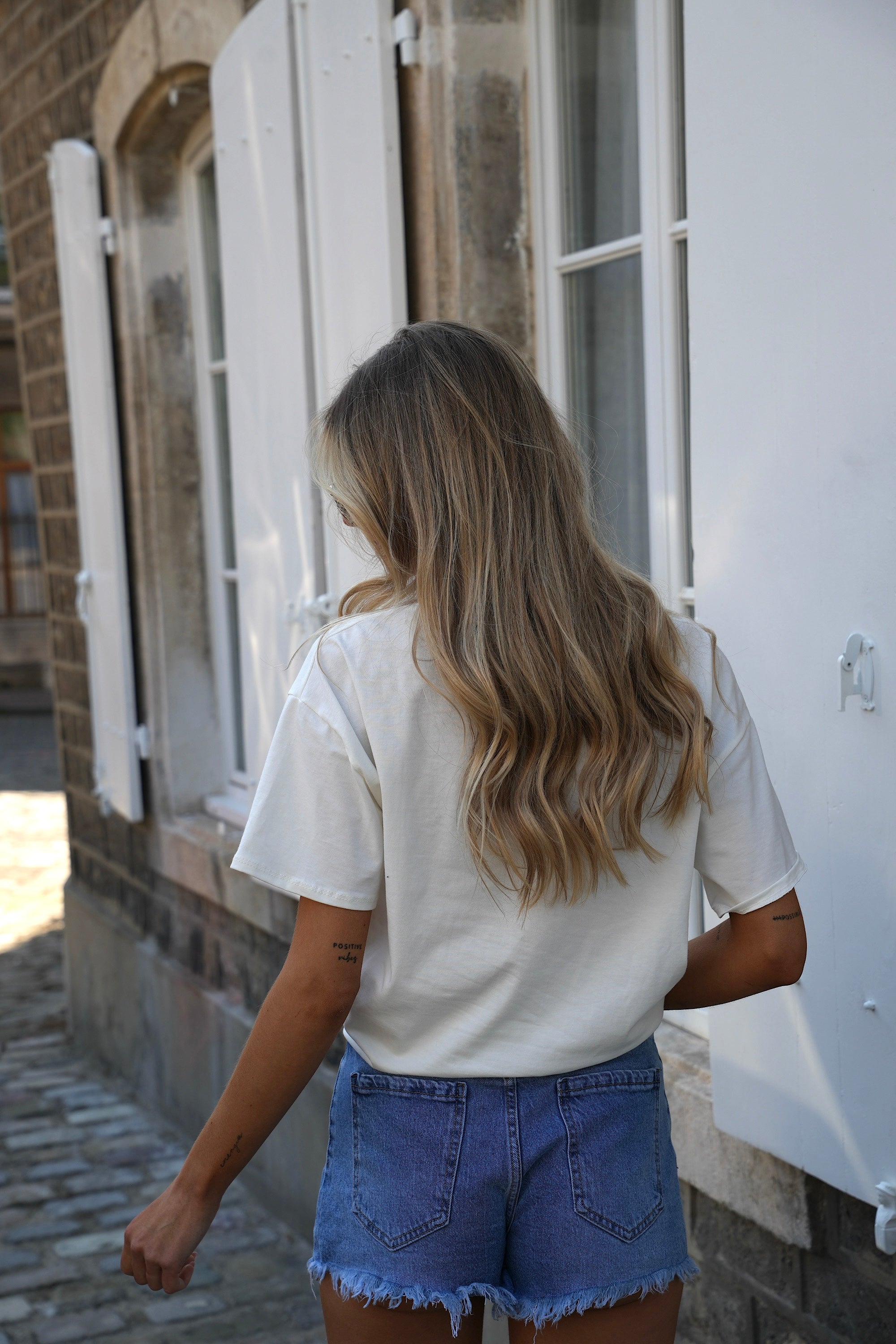 T-Shirt Imprimé Mony - Blanc