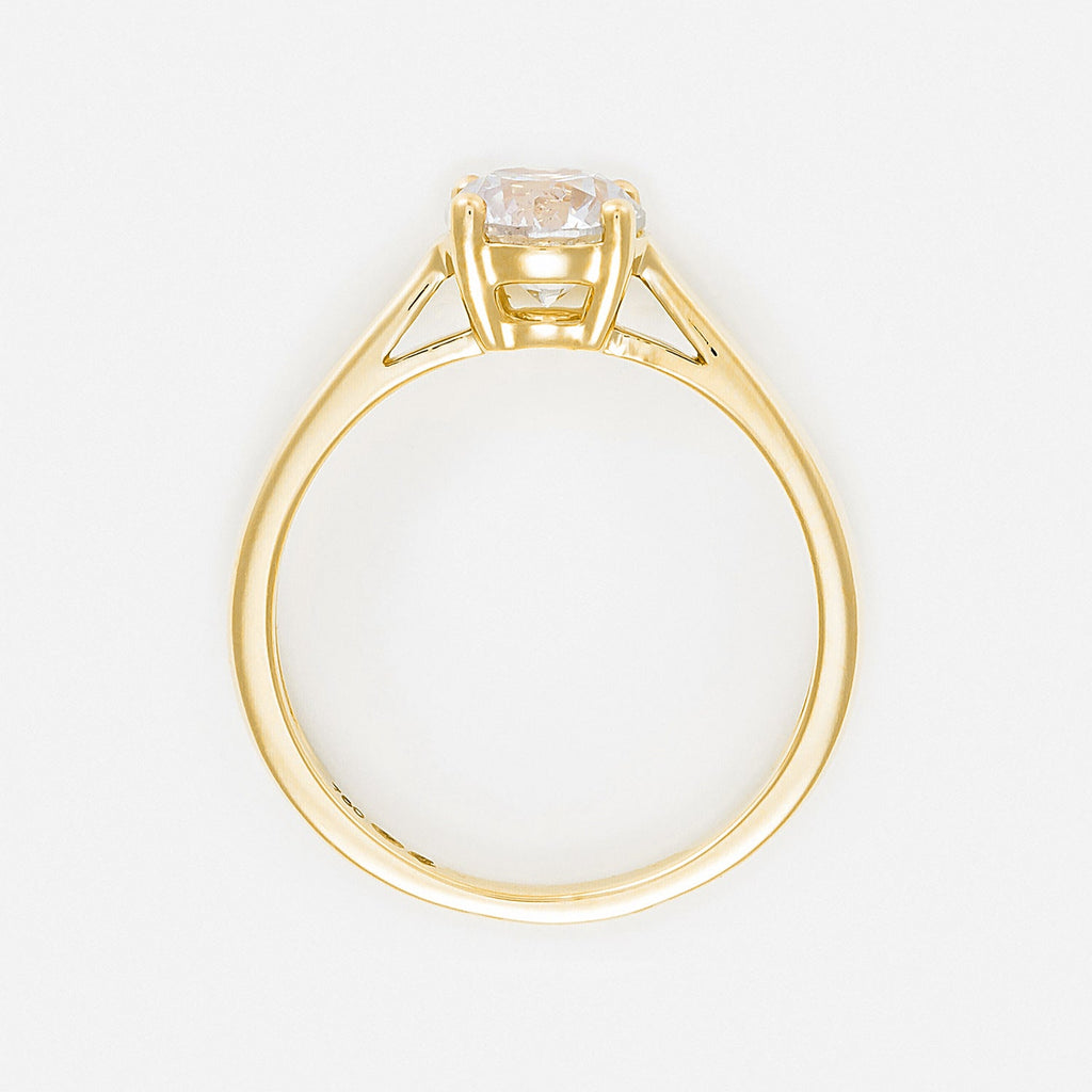 Bague "Solitaire Impérial 1" D1Ct/1 - Or Jaune 750/1000