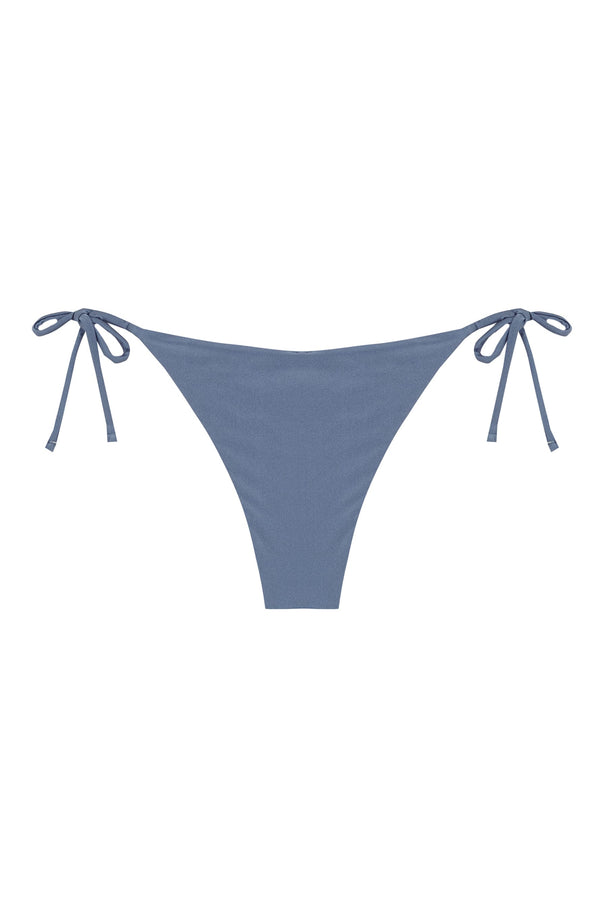 Bas Bikini Nœud Mi-Haute Isolablue - Bleu