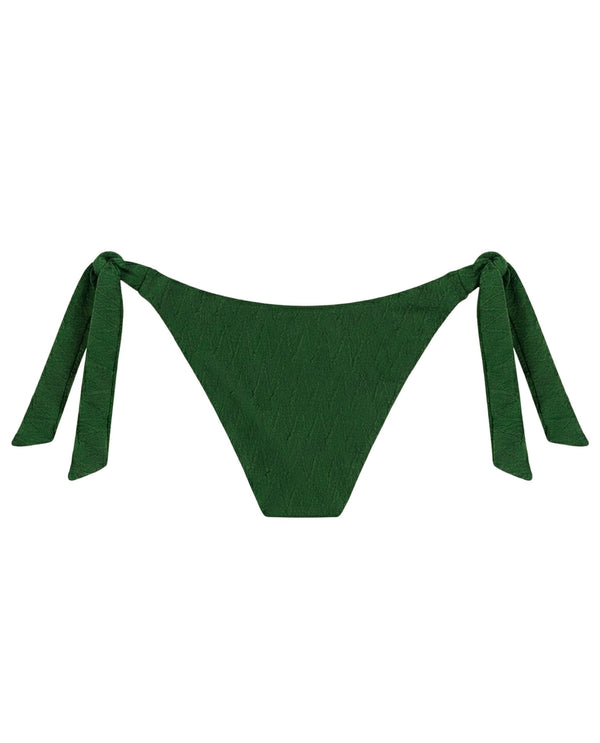 Bas Bikini Nœud Classique Vert