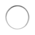 Bague "Alliance 2 Rangs D'Amour" Diamants : 0,20Ct/50 - Or Blanc