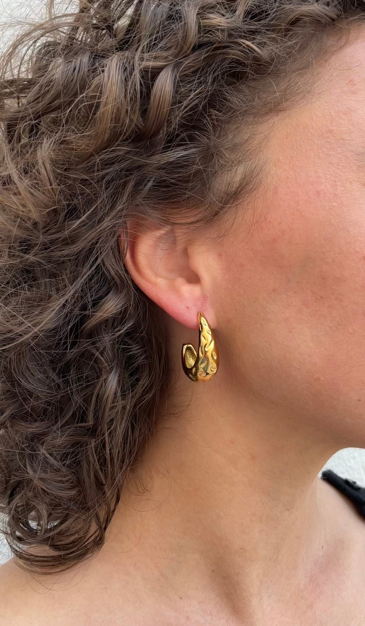 Boucles D'Oreilles Textured Parisian