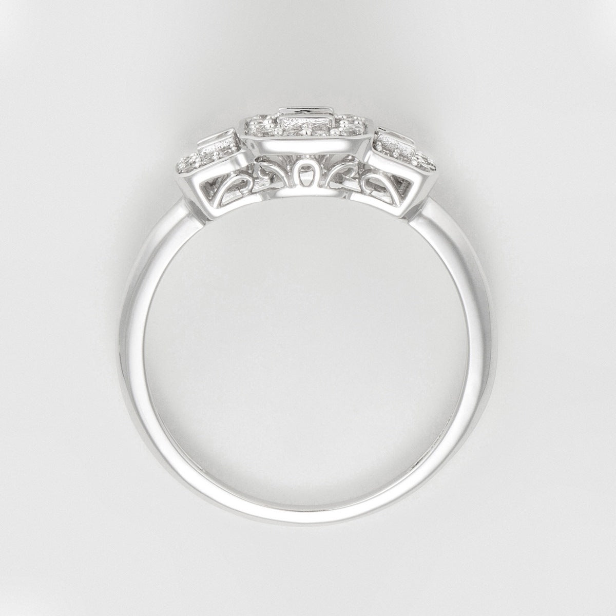 Bague "Les Princesses" Diamants : 0,25Ct/38