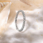 Bague "Mon Tour Complet 1Ct"  Diamant 1Ct/30  - Or Blanc