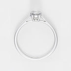 Bague "Solitaire Impérial 0,5" D0,5Ct/1 - Or Blanc