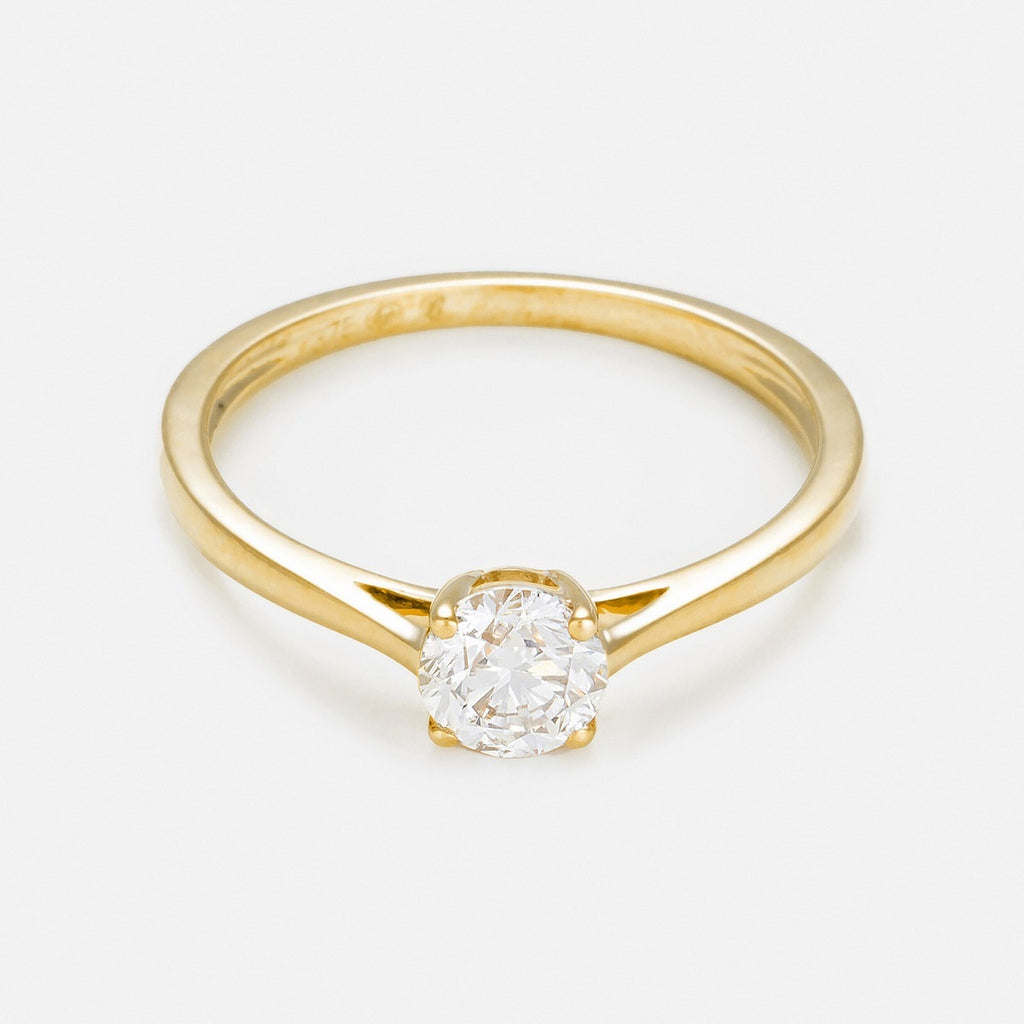 Bague "Solitaire Impérial 0,5" D0,5Ct/1 - Or Jaune