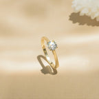 Bague "Solitaire Impérial 0,5" D0,5Ct/1 - Or Jaune