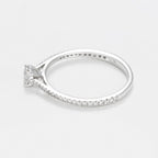 Bague "Solitaire Royal 0,3 Carat" - Or Blanc