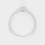Bague "Solitaire Royal 0,3 Carat" - Or Blanc