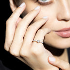 Bague "Solitaire Royal 0,5 Carat" - Or Blanc