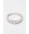 Bague "Amelia" - D0,25/43 C0,10Ct - Or Blanc