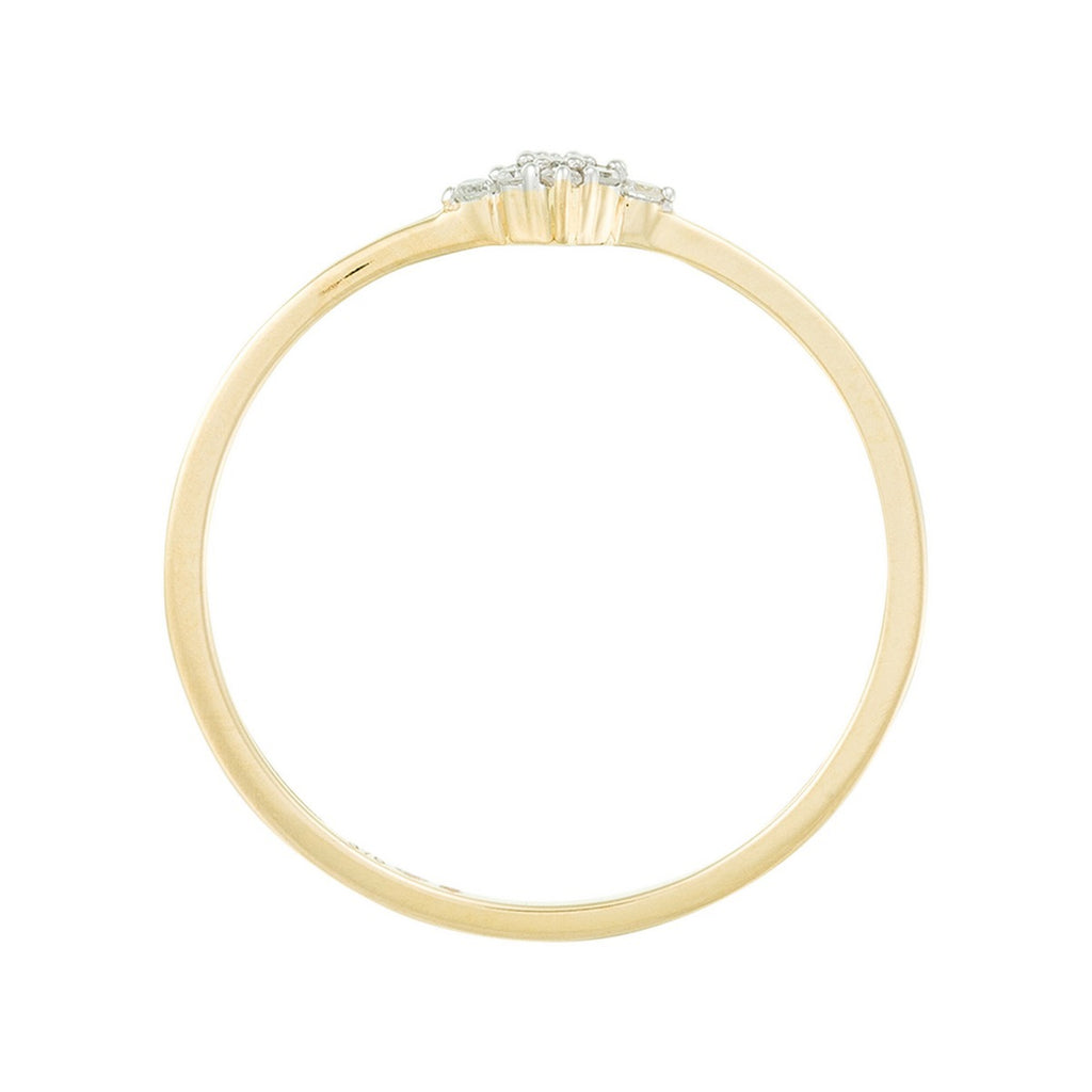 Bague "Alma" Diamants 0,05/9 - Or Jaune
