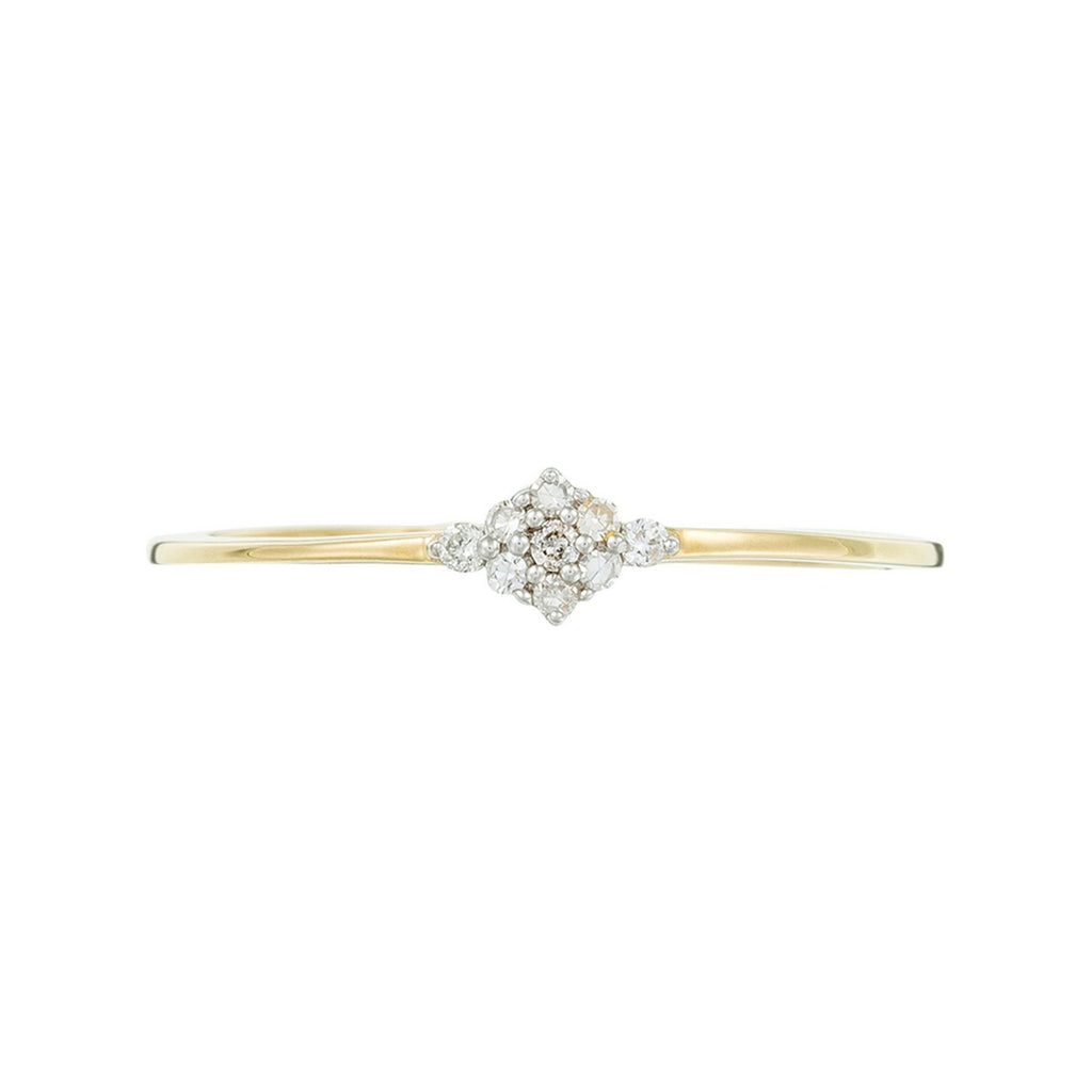 Bague "Alma" Diamants 0,05/9 - Or Jaune