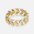 Bague "Héritage" Diamants 0,12Cts/28 - Or Jaune