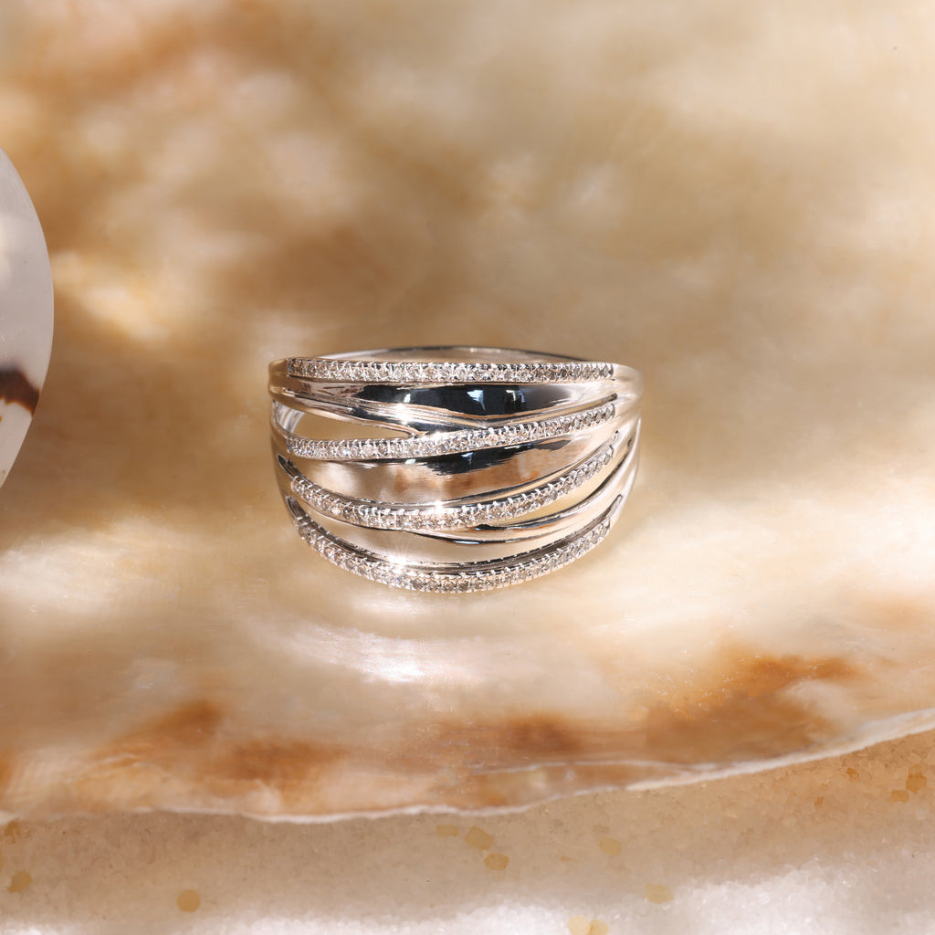 Bague "Hélène" D 0,20ct/100