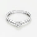 Bague "Love, Always" - Or Blanc