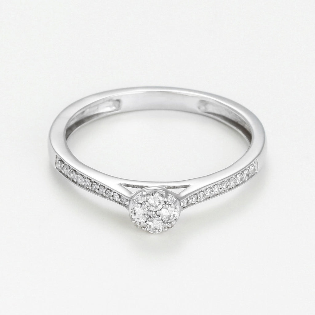 Bague "Love, Always" - Or Blanc