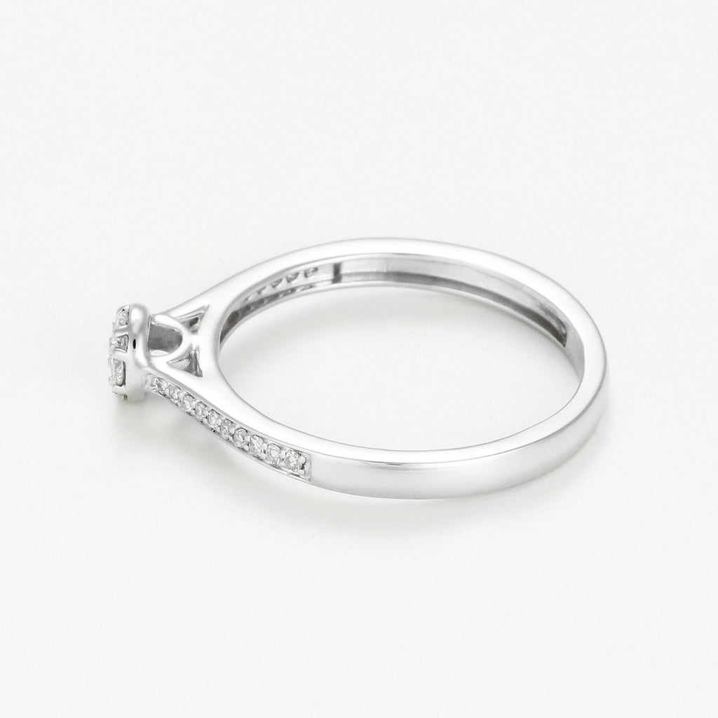 Bague "Love, Always" - Or Blanc