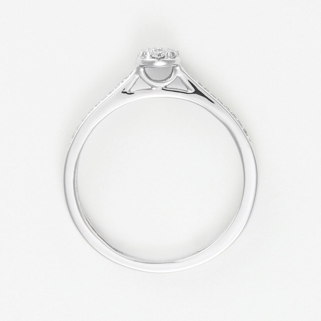 Bague "Love, Always" - Or Blanc