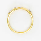 Bague "Jolie Constellation" Diamant : 0,05Ct/6 - Or Jaune