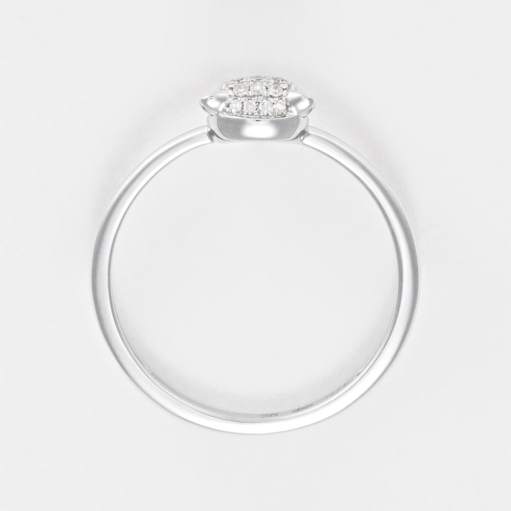 Bague "Cheetah" - Or Blanc