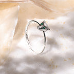 Bague "Cheetah" - Or Blanc